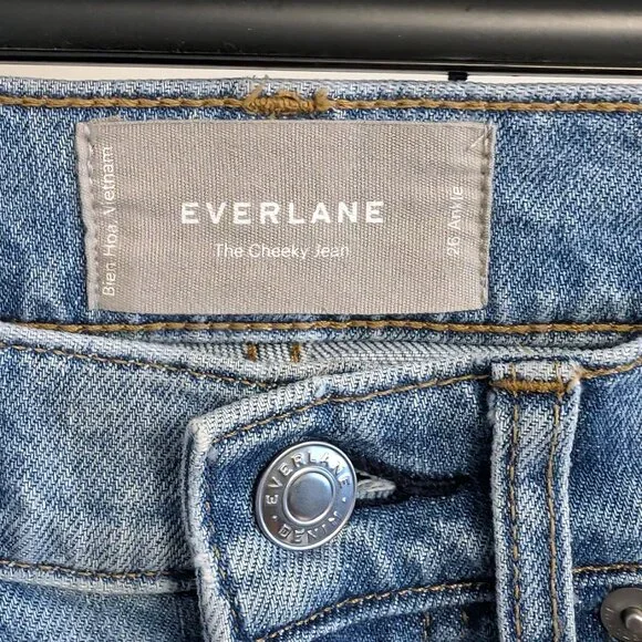 Everlane Light Blue The Cheeky Jean 26 Ankle - Picture 5 of 5